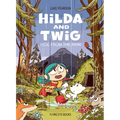 Hilda and Twig Hide from the Rain