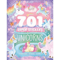 701 Super Stickers Unicorns: Fully Recyclable with Sticker Scenes, Coloring, and Activity Pages
