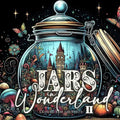 Jars in Wonderland Coloring Book for Adults 2: Jars Grayscale coloring book surreal landscapes fantasy coloring book