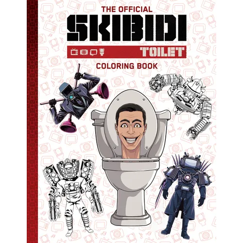 The Official Skibidi Toilet Coloring Book