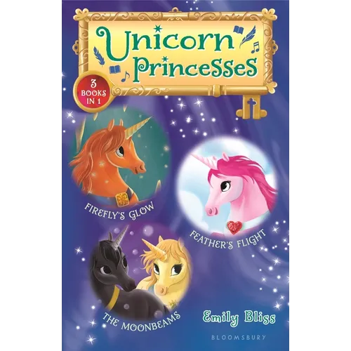 Unicorn Princesses Bind-Up Books 7-9: Firefly's Glow, Feather's Flight, and the Moonbeams