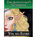 Elves: A Coloring Book Showcasing a Mythical Race