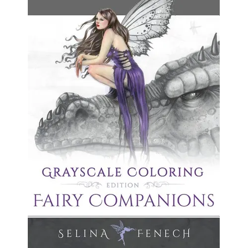 Fairy Companions - Grayscale Coloring Edition