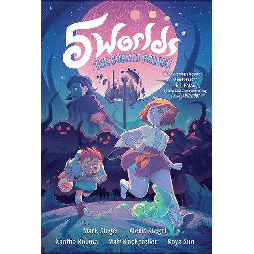 5 Worlds Book 2: The Cobalt Prince: (A Graphic Novel)