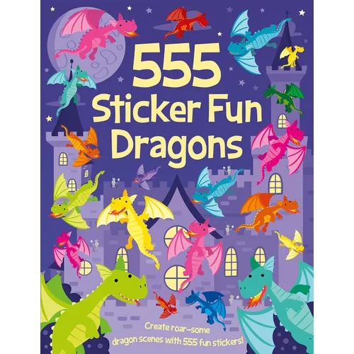 555 Sticker Fun - Dragons