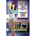 Grime and Punishment: A Paranormal Mystery with a Slow Burn Romance Large Print Version