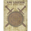RPG Legends Grid Paper Book: Large Role Playing Graph Paper Book, Ideal for Creating Fantasy Maps, Worlds and Much More