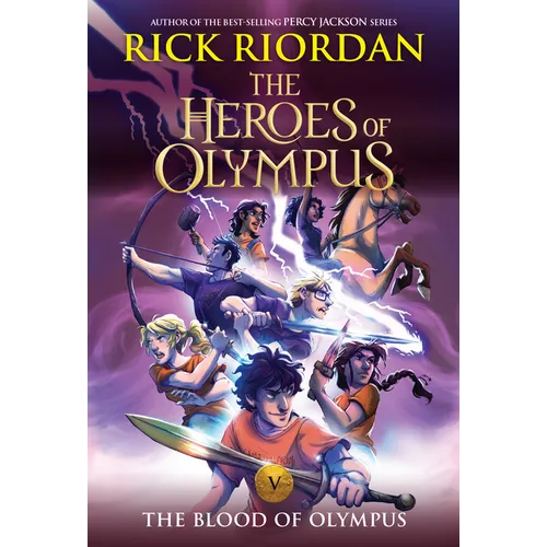 Heroes of Olympus, The, Book Five: Blood of Olympus, The-(New Cover) - Paperback