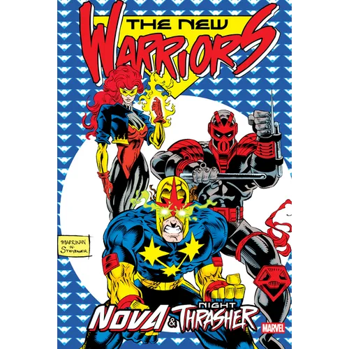 New Warriors: Nova & Night Thrasher Omnibus Chris Marrinan Cover