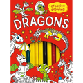 Creative Coloring: Dragons Mini-Coloring Kit