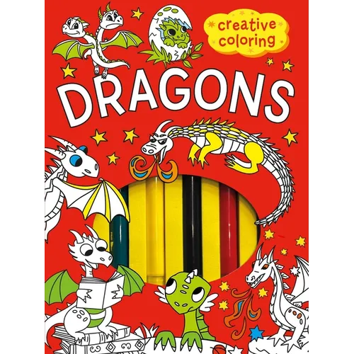 Creative Coloring: Dragons Mini-Coloring Kit