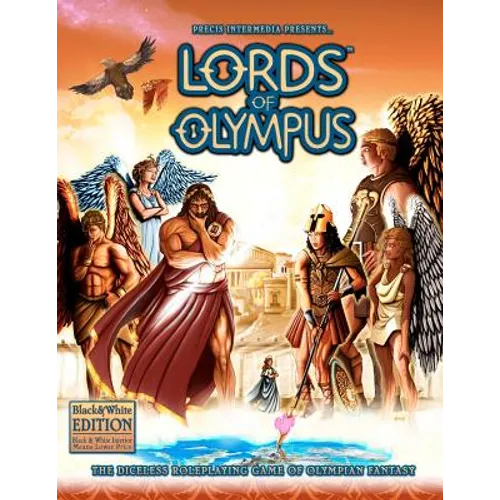 Lords of Olympus (B&W): The Diceless Roleplaying Game of Olympian Fantasy