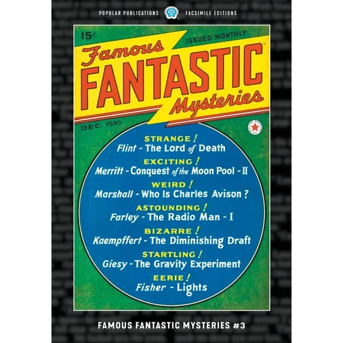 Famous Fantastic Mysteries #3: Facsimile Edition