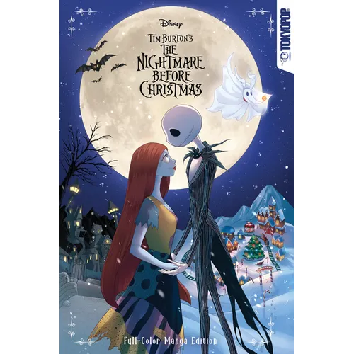 Disney Manga: Tim Burton's the Nightmare Before Christmas Full-Color Manga Edition - Hardcover