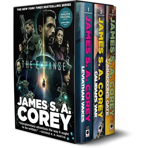 The Expanse Hardcover Boxed Set: Leviathan Wakes, Caliban's War, Abaddon's Gate: Now a Prime Original Series