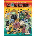 Coloring book Monster Doodles for Adults and Kids: Fun Easy and Relaxing Coloring Pages A Fun Activity Book For 5-12 Year