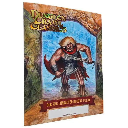 DCC RPG Character Record Folio