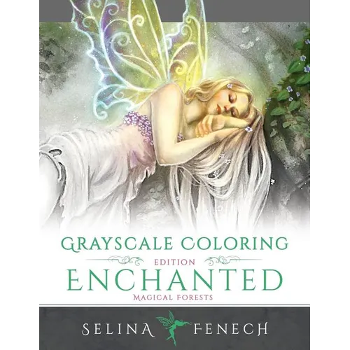 Enchanted Magical Forests - Grayscale Coloring Edition