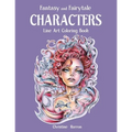 Fantasy and Fairytale CHARACTERS Line Art Coloring Book