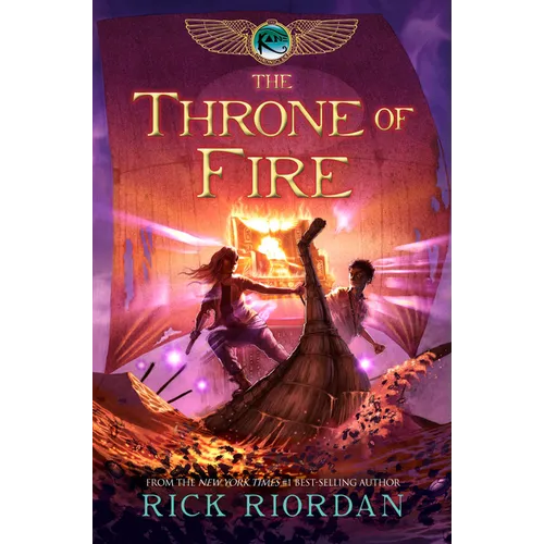 Kane Chronicles, The, Book Two: Throne of Fire, The-Kane Chronicles, The, Book Two - Hardcover