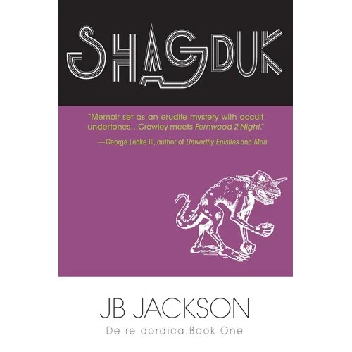 Shagduk (De re dordica, Book One)