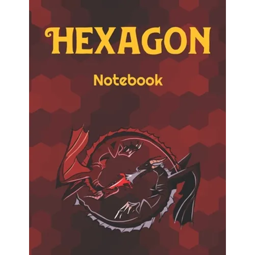 Hexagon Notebook: Hexagonal Graph Paper Notepad