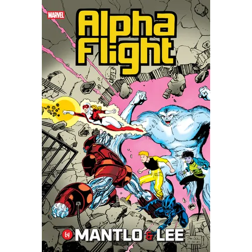 Alpha Flight by Mantlo & Lee Omnibus Jim Lee Cover