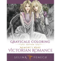 Memory's Wake Victorian Romance - Grayscale Coloring Edition