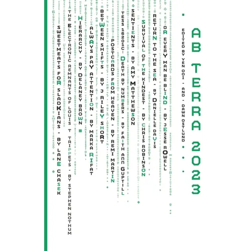 Ab Terra 2023: A Science Fiction Anthology