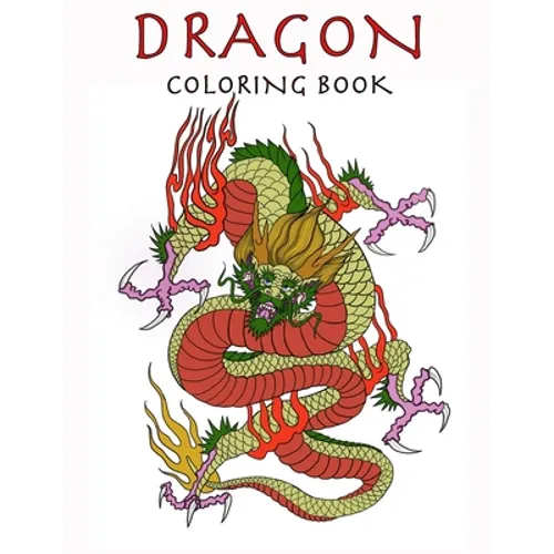 Dragon: Coloring book