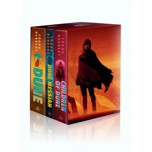 Frank Herbert's Dune Saga Books 1-3 Deluxe Hardcover Boxed Set: Dune, Dune Messiah, and Children of Dune - Hardcover
