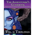 Tieflings: A Coloring Book Showcasing a Mythical Race