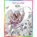 Angel-Fantasy Art Adult Coloring Book -Sheila Wolk Volume #3