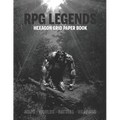 RPG Legends Hexagon Grid Paper Book: Large Hexagonal Grid for Games, Design, Create Your Unique Maps, Fantasy Worlds and Mythical Characters 8.5x11 In