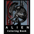 Alien Coloring Book: Fun Creative And Unique Entertain Activity Coloring Pages