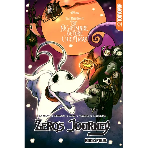 Disney Manga: Tim Burton's the Nightmare Before Christmas - Zero's Journey, Book 4
