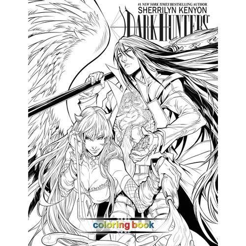 Dark-Hunter Coloring Book 01