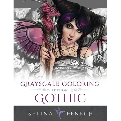 Gothic - Grayscale Edition Coloring Book