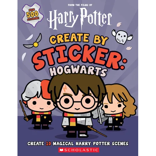 Harry Potter: Create by Sticker: Hogwarts - Paperback