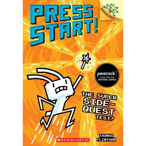 The Super Side-Quest Test!: A Branches Book (Press Start! #6): Volume 6