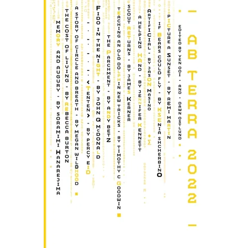 Ab Terra 2022: A Science Fiction Anthology