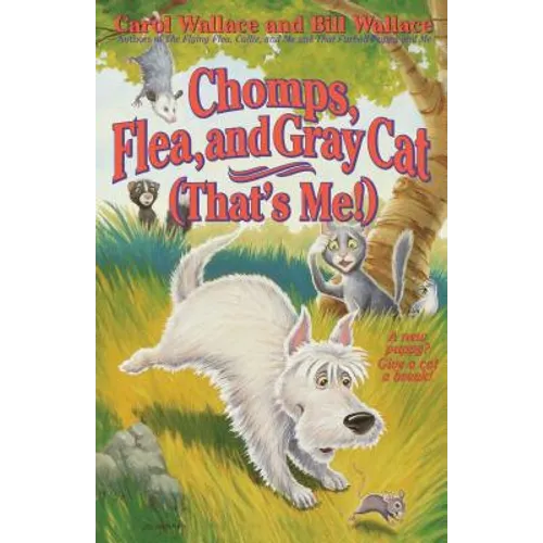 Chomps, Flea, and Gray Cat (That's Me!)