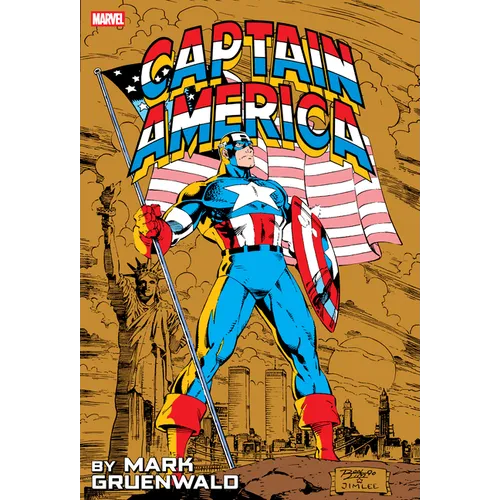 Captain America by Mark Gruenwald Omnibus Vol. 2 Ron Lim Anniversary Cover