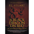 A Black Dragon on Red