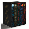 George R. R. Martin's a Game of Thrones 5-Book Boxed Set (Song of Ice and Fire Series): A Game of Thrones, a Clash of Kings, a Storm of Swords, a Feas