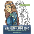 Goddesses, Angels and Fairies: An Adult Coloring Book with Breathtaking Fantasy Girls and Magical Designs