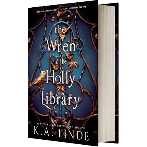 The Wren in the Holly Library (Standard Edition): An Enemies-To-Lovers Romantasy in a Post-Monster-War New York City
