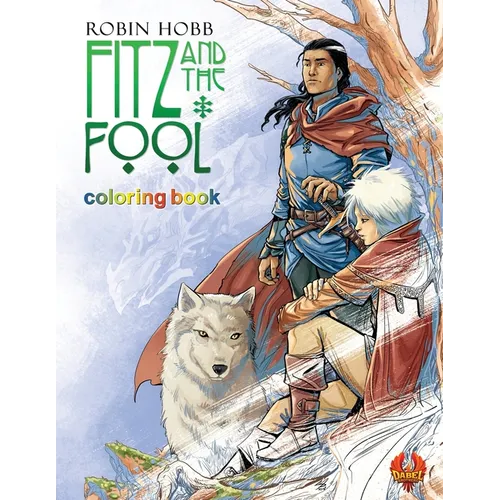 Fitz and The Fool: Coloring Book - Paperback