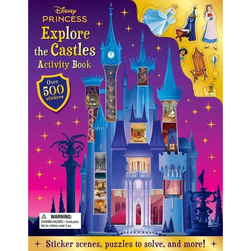 Disney Princess: Explore the Castles Activity Book: With Over 500 Stickers