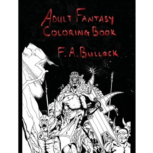 Adult Fantasy Coloring Book